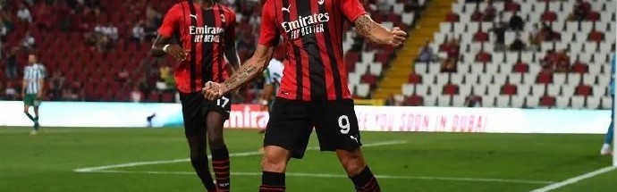  AC米兰老将吉鲁头槌破门助球队力克萨勒尼塔纳